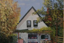 Achtertuin woonhuis Enspijk